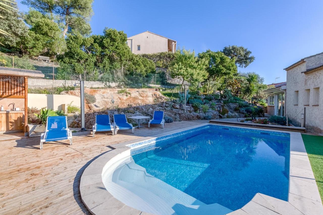 Ferienwohnung Beau T3 Au Mont Des Oiseaux Hyères Exterior foto